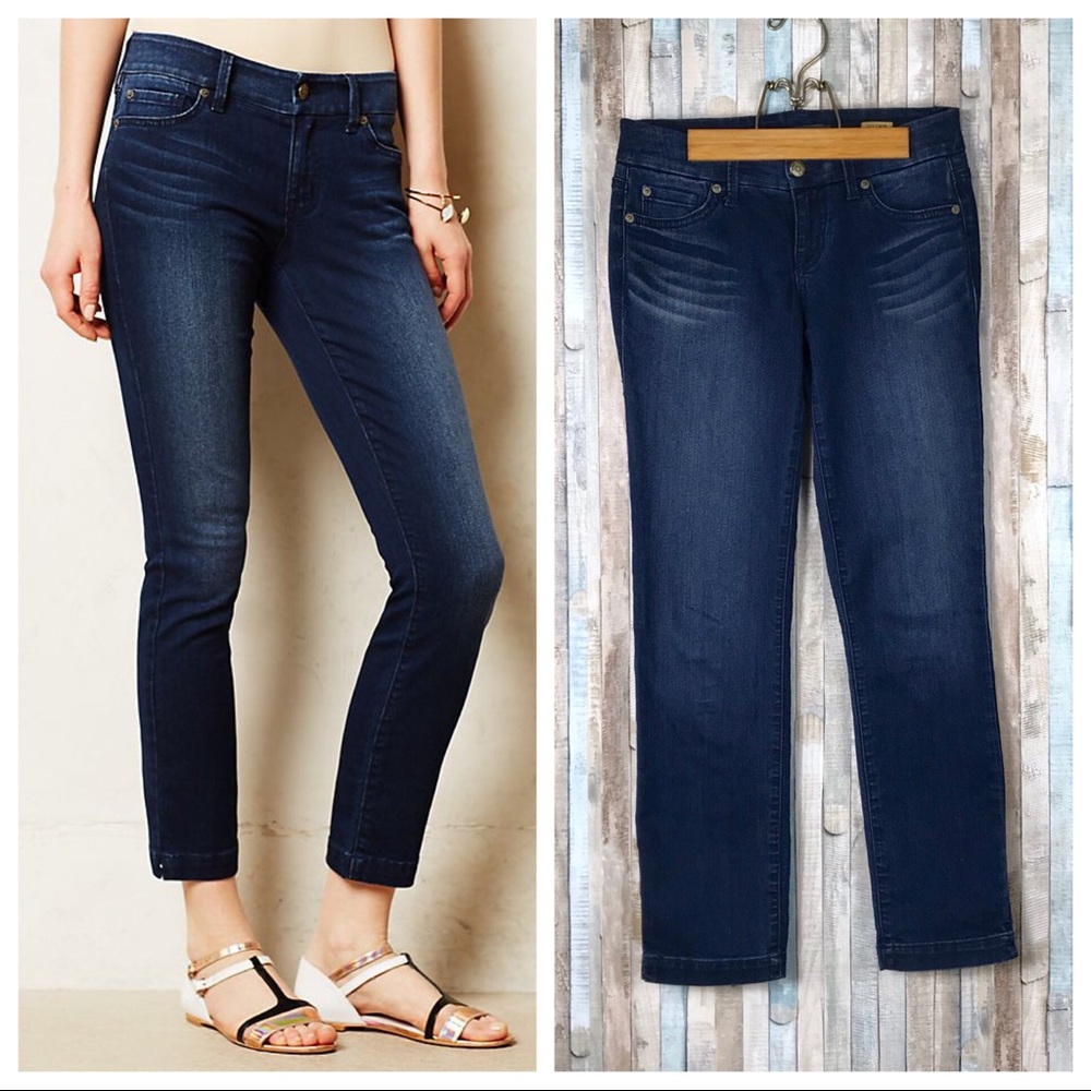 Anthropologie 26 Level 99 Lily Ankle Crop Jeans‎